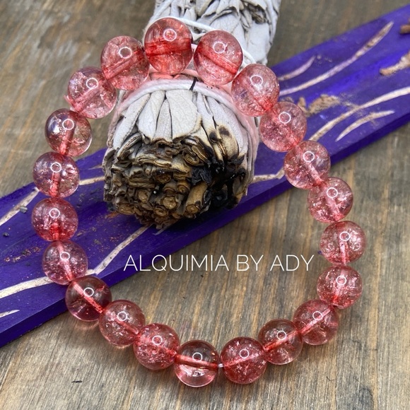 Alquimia Jewelry - chunky Tourmaline hand crafted beaded statement bracelet